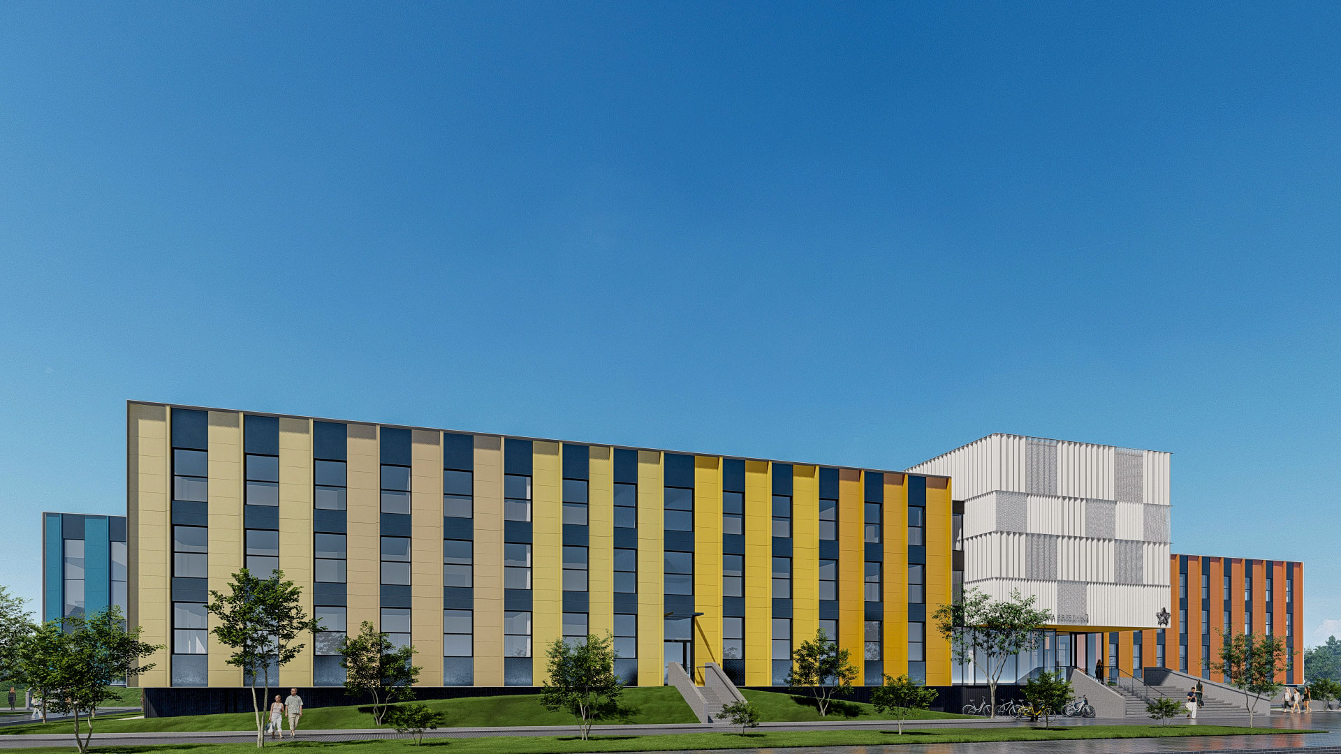 Osnovna skola za 1000 ucenika - mikrorajon Zvezdani